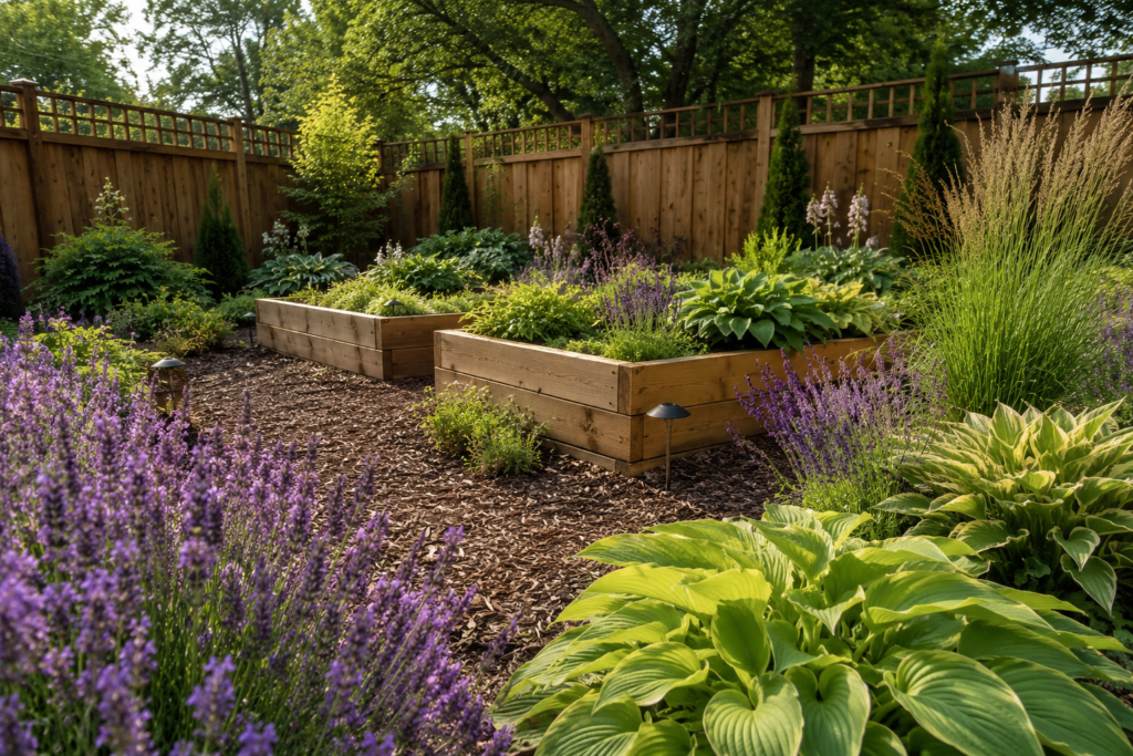 best outdoor plants for beginners in raised backyard garden