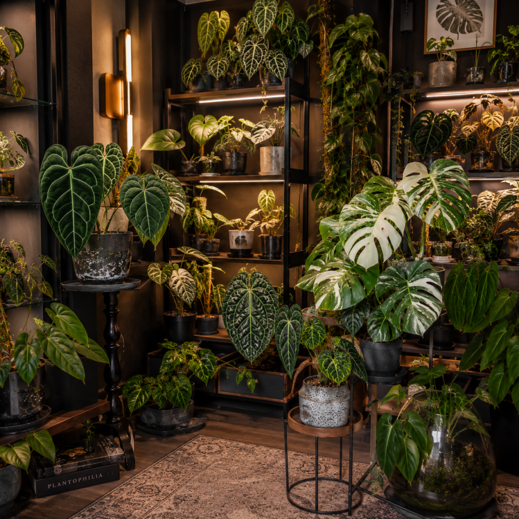Rare houseplant display ideas for collectors