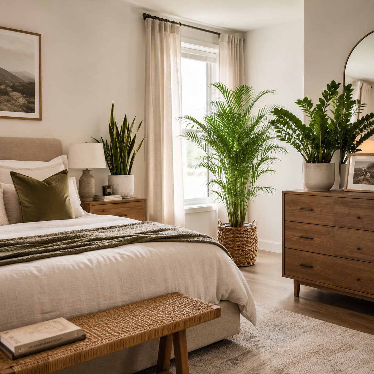 Best low-light plants for bedrooms