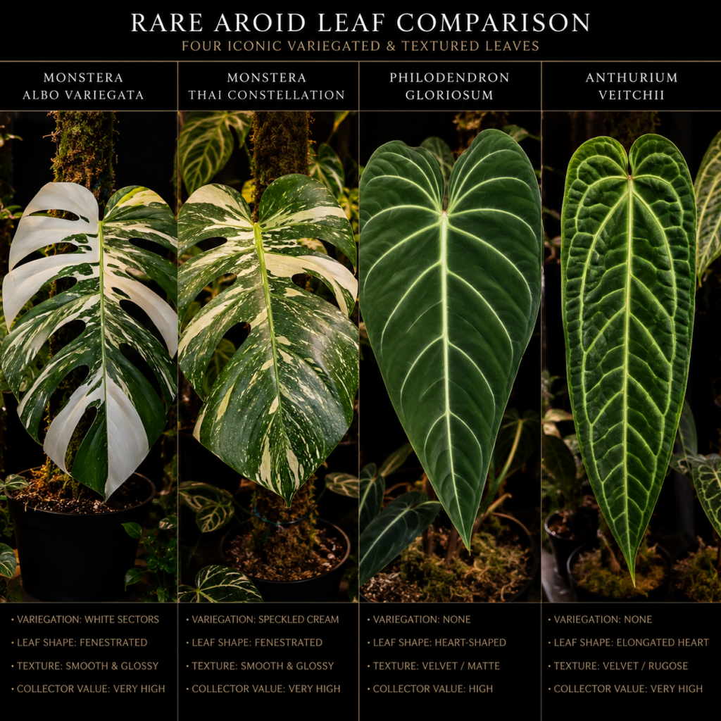 Popular rare houseplants for indoor collectors