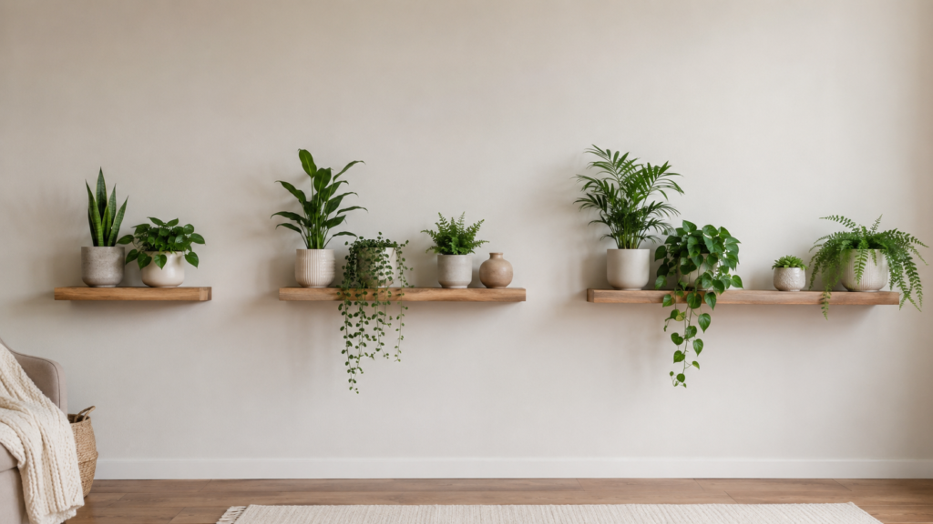 Shelf width layouts.