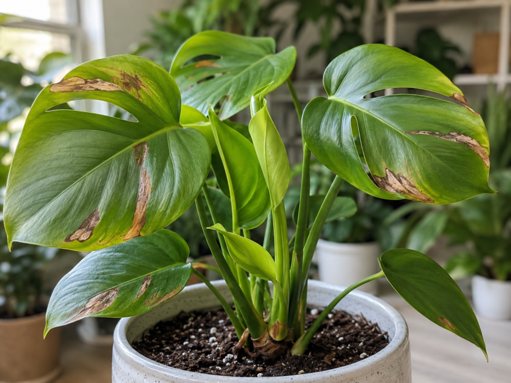 Healthy new plant growth.