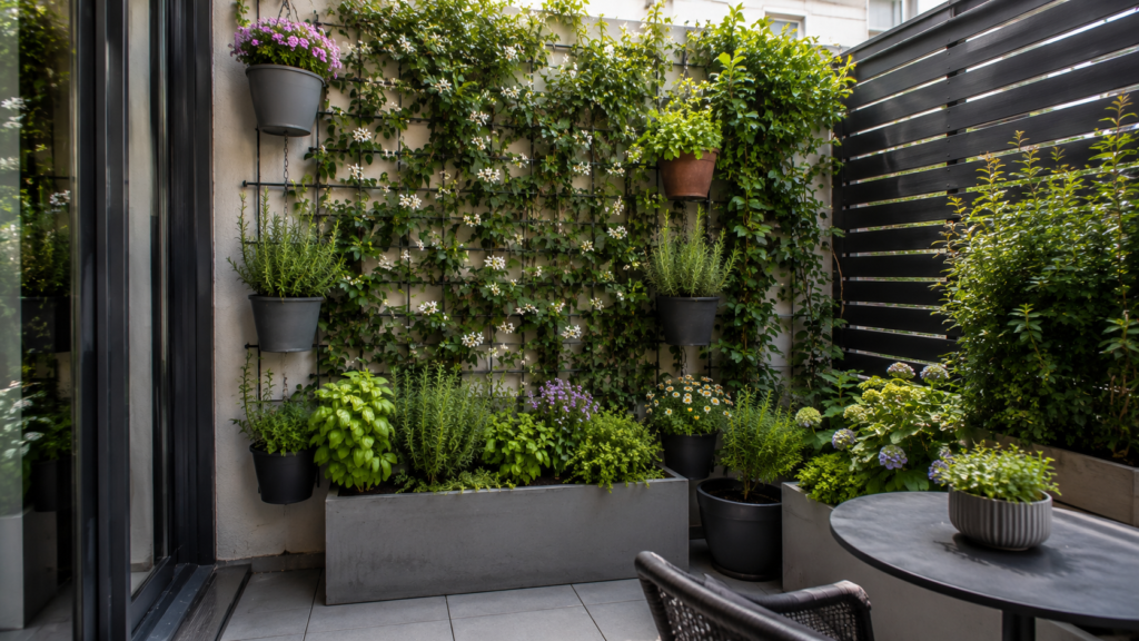 Vertical garden plants