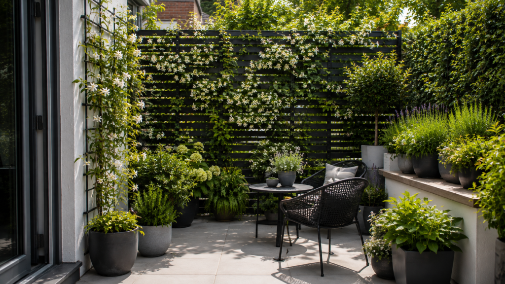 Privacy plants for small spaces