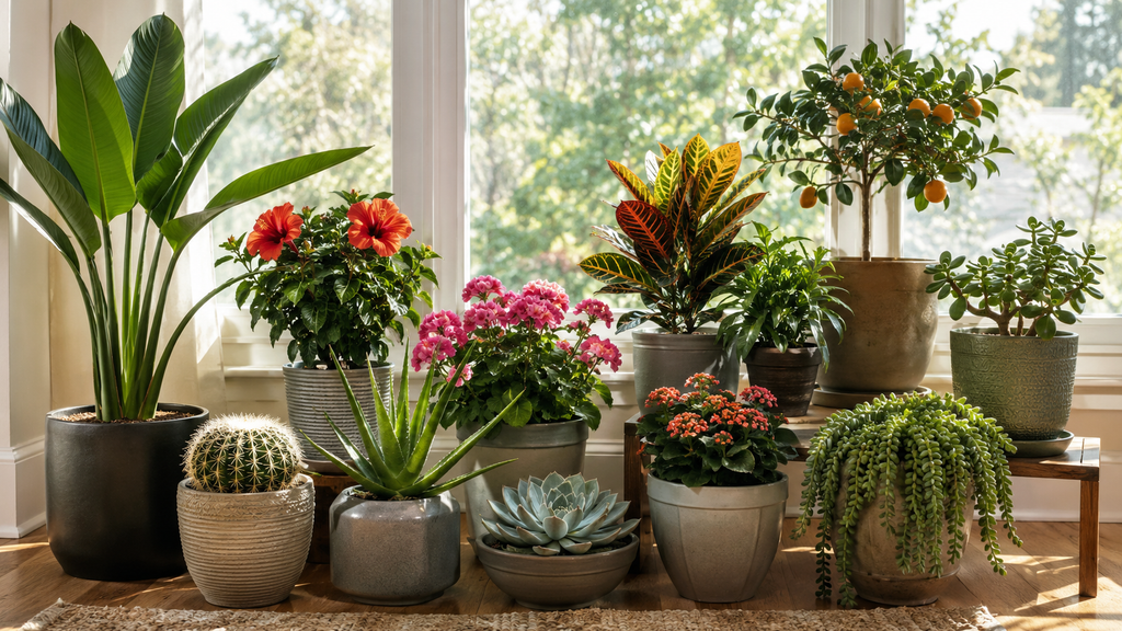 Best indoor plants for south facing window