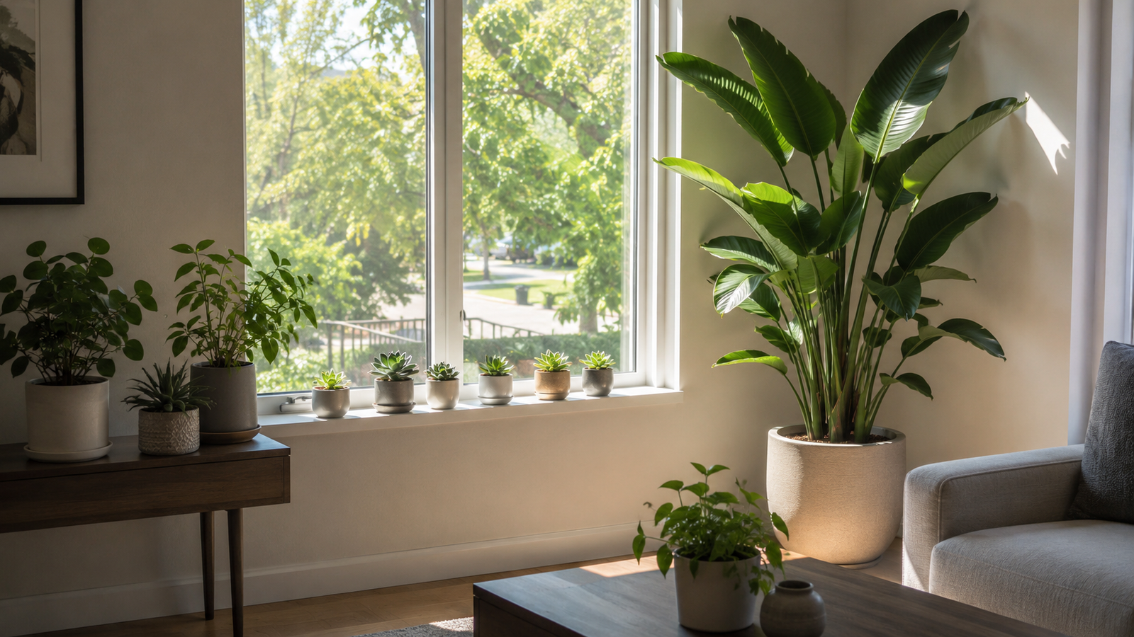 Plant window placement