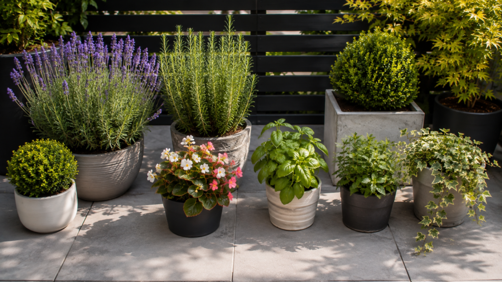 Best outdoor plants for small spaces