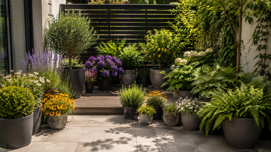 Choosing small space plants