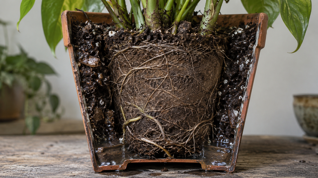Dry root ball