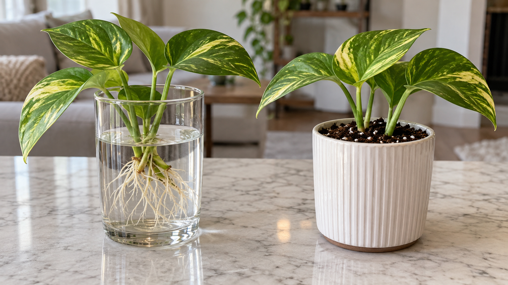 Water vs soil