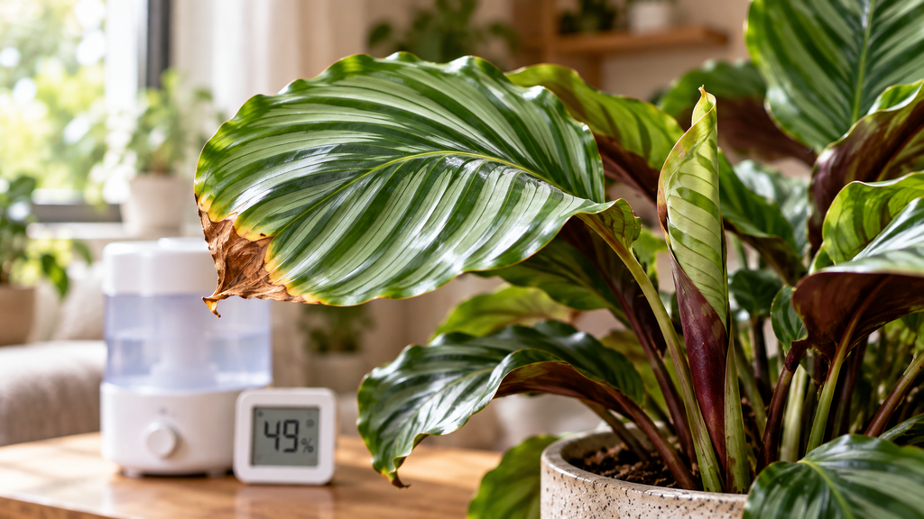 Calathea brown tips