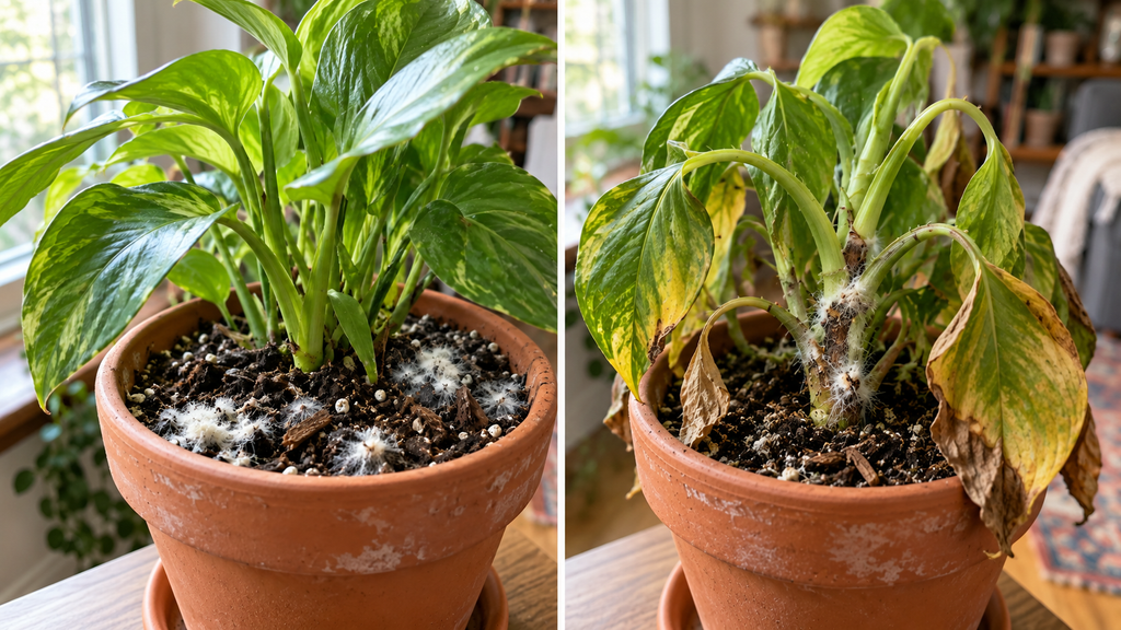 Soil mold vs disease