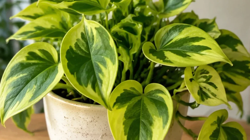 Lemon Meringue pothos