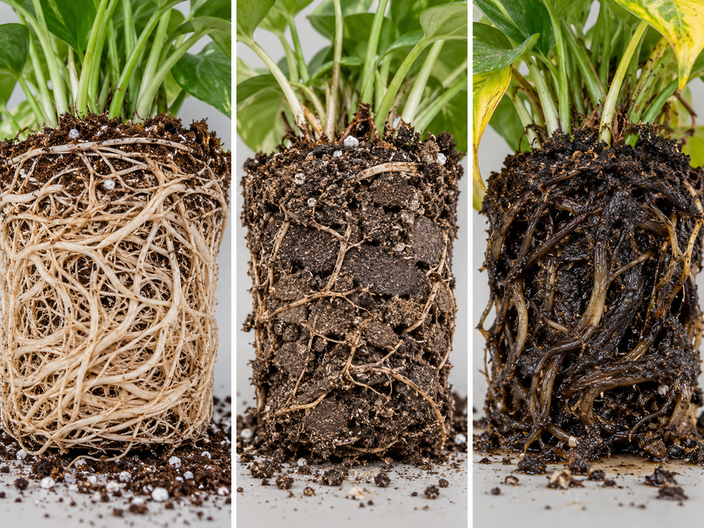 Houseplant root problems