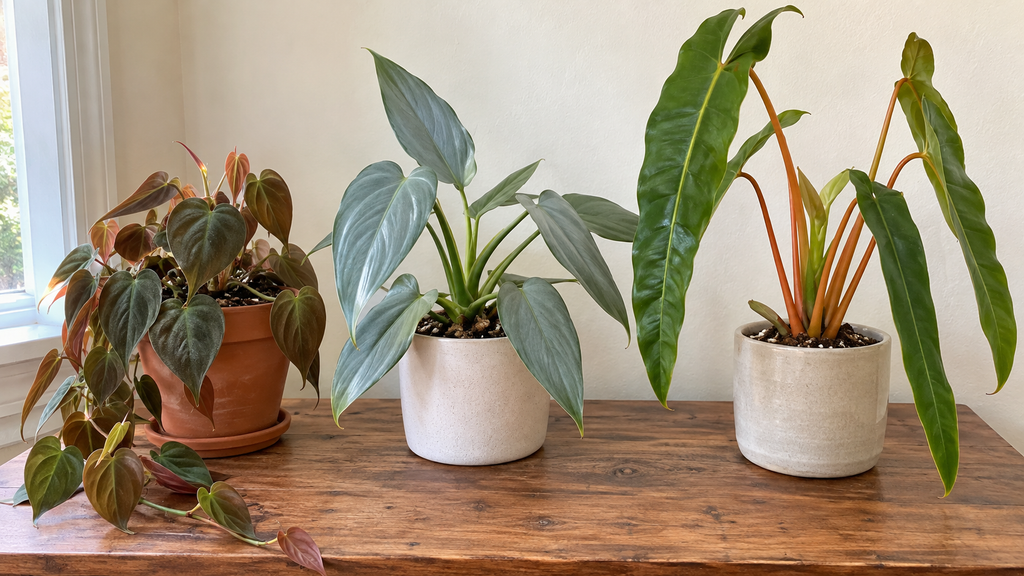 Philodendron leaf identification