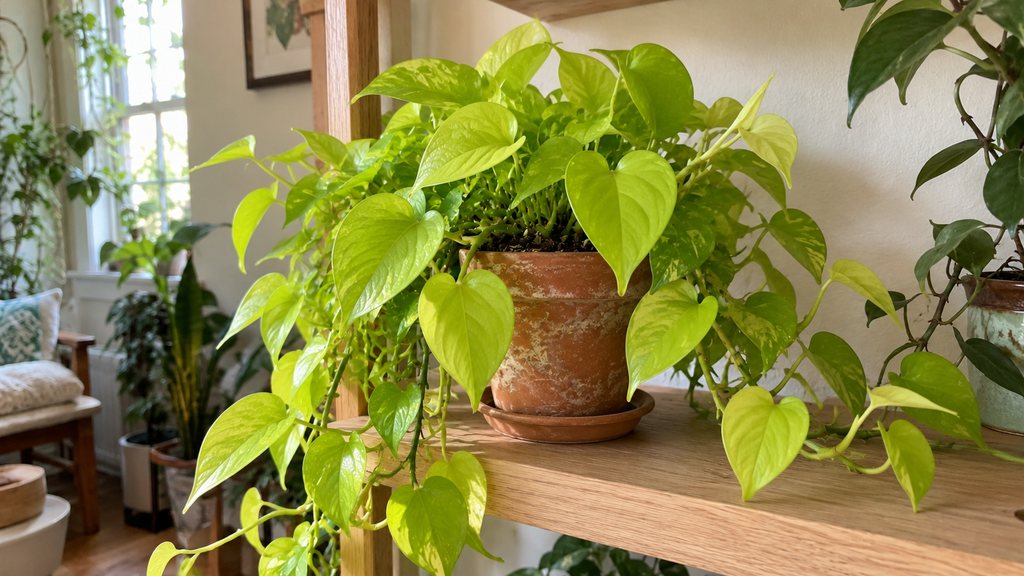 Neon pothos