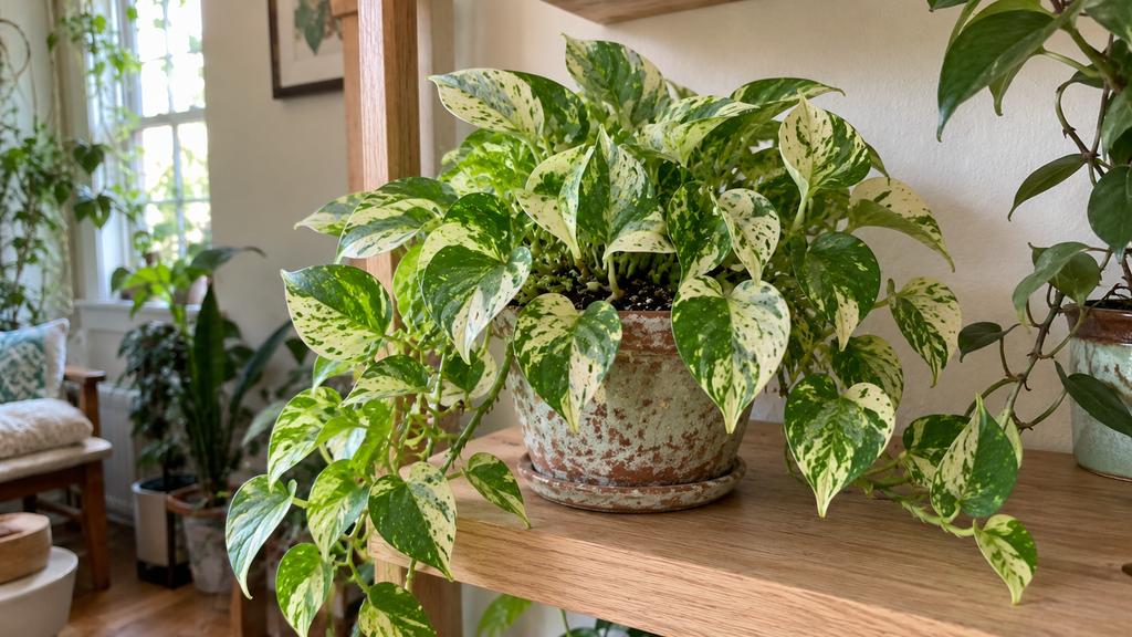 Pearls and Jade pothos