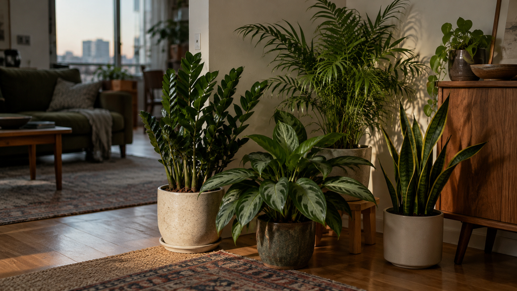  low light tropical houseplants