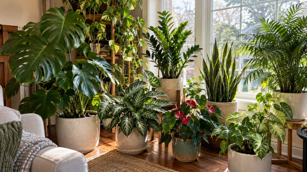 best tropical houseplants