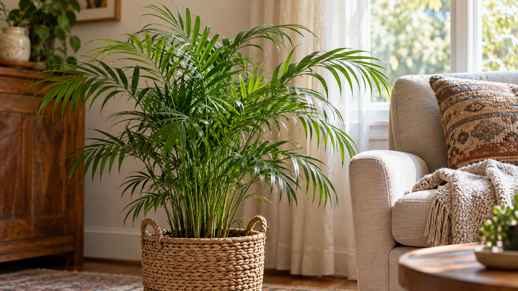Indoor parlor palm
