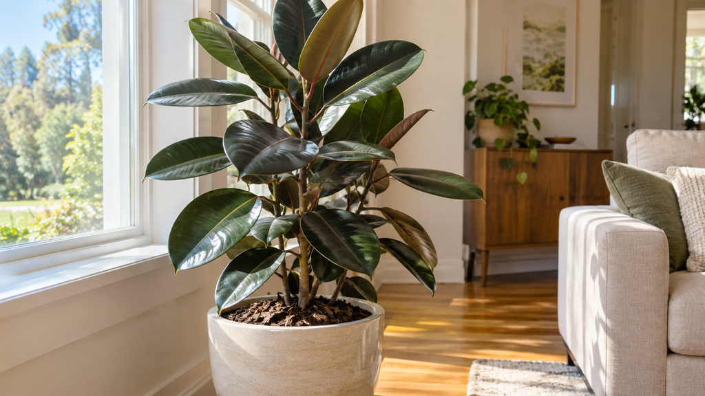 Indoor rubber plant