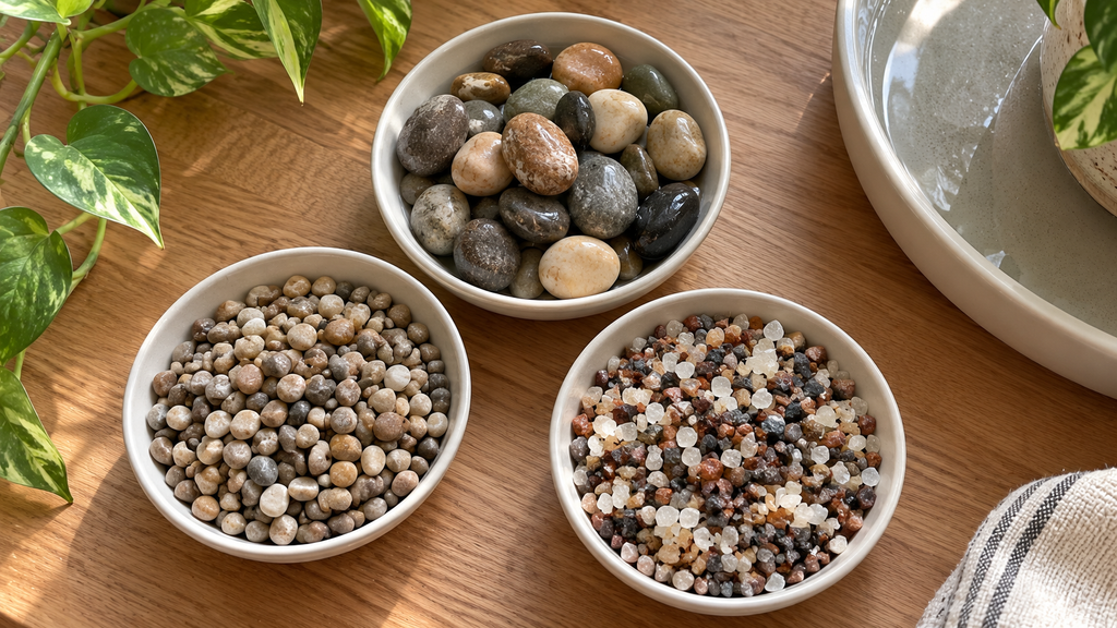 Best pebbles for plants