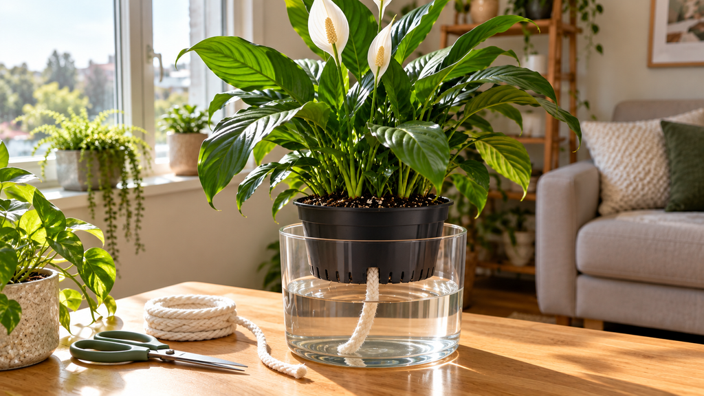 how to make a self watering pot