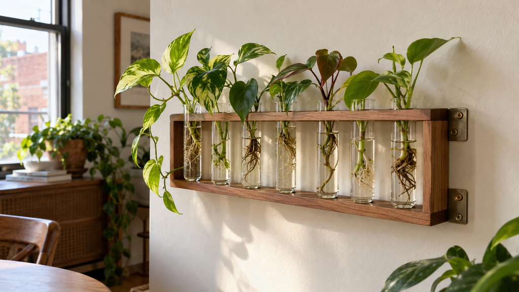 Wall-mounted propagation station