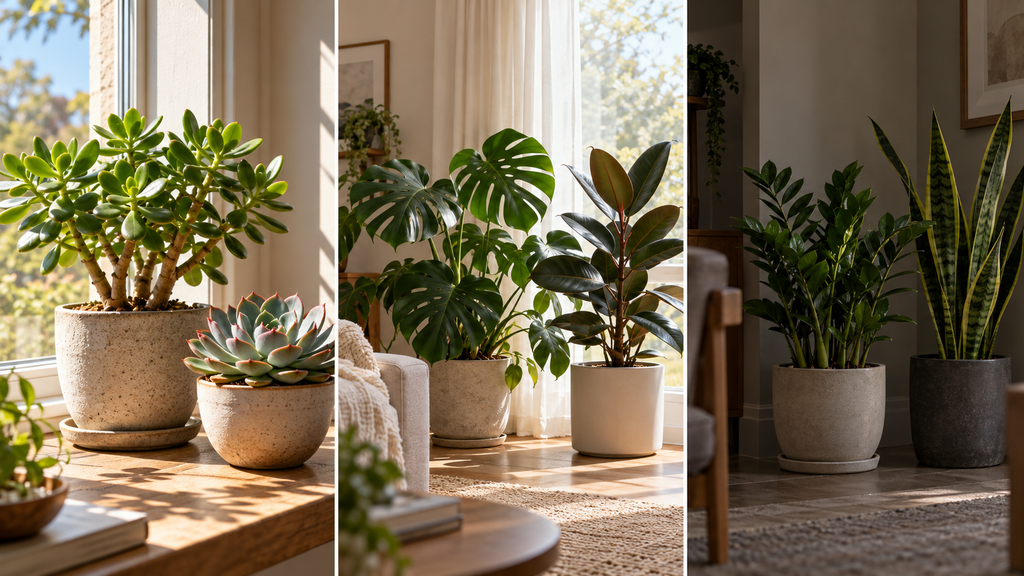 Indoor plant light conditions