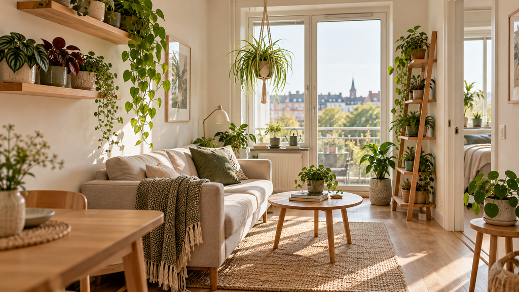 Small-space plant styling