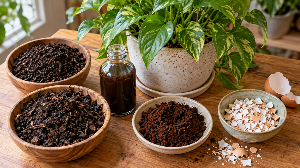 Natural plant fertilizers