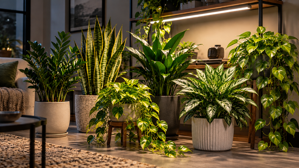 Best artificial-light plants