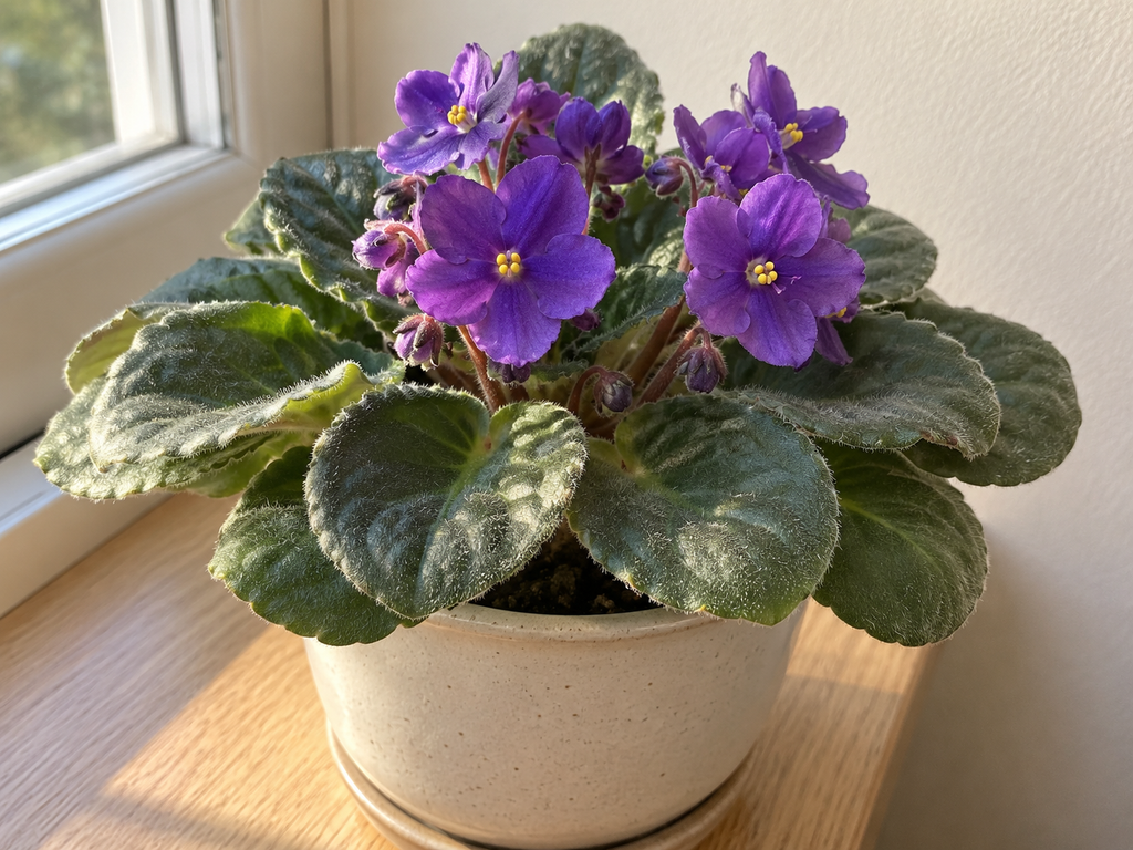 Purple African violet