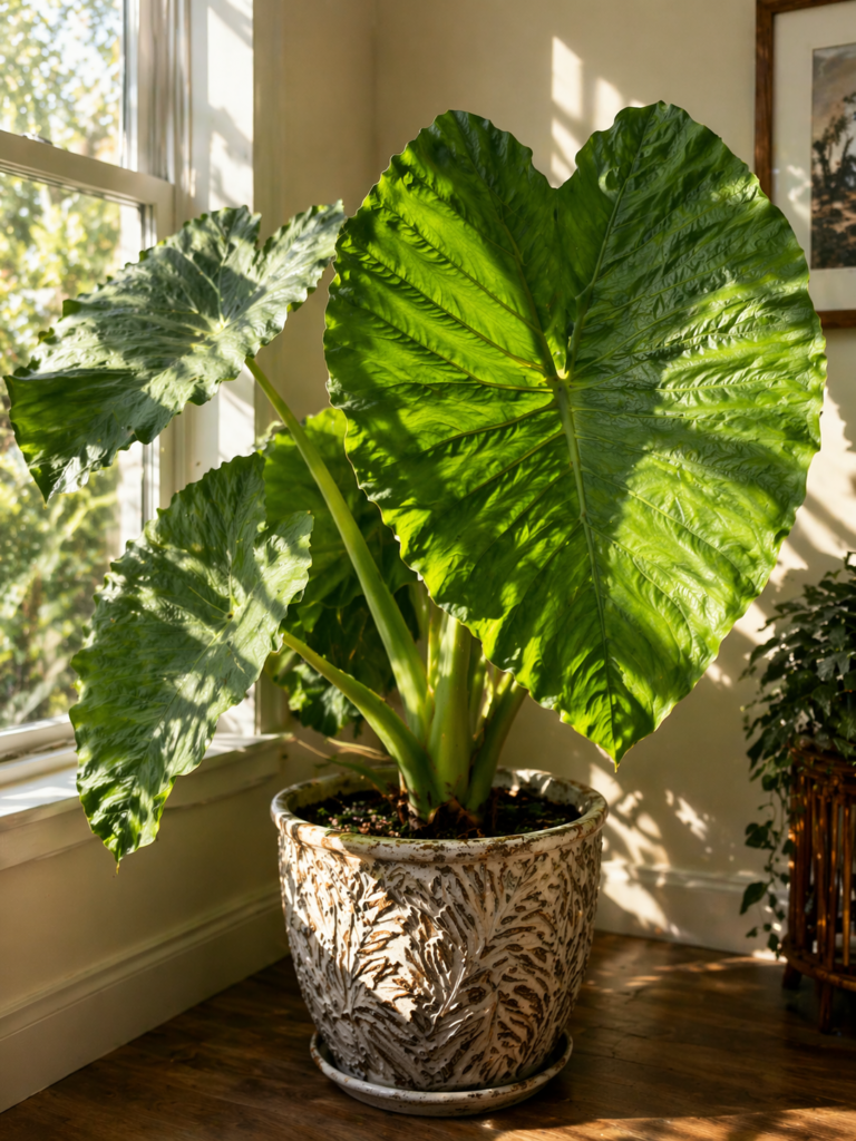  Indoor elephant ear plant setup