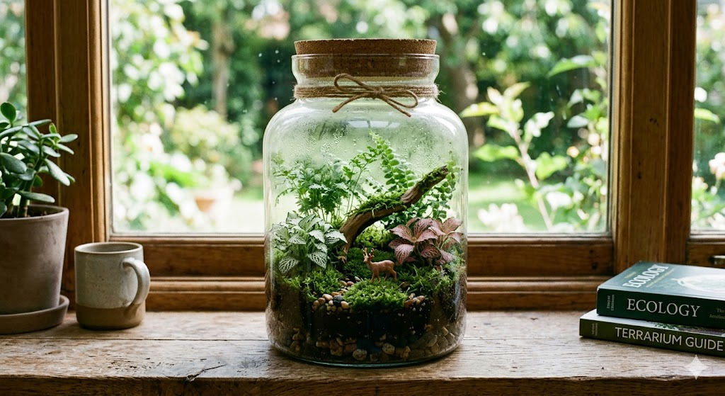 Jarrarium Plants: Best Plants for Closed & Open Jar Ecosystems