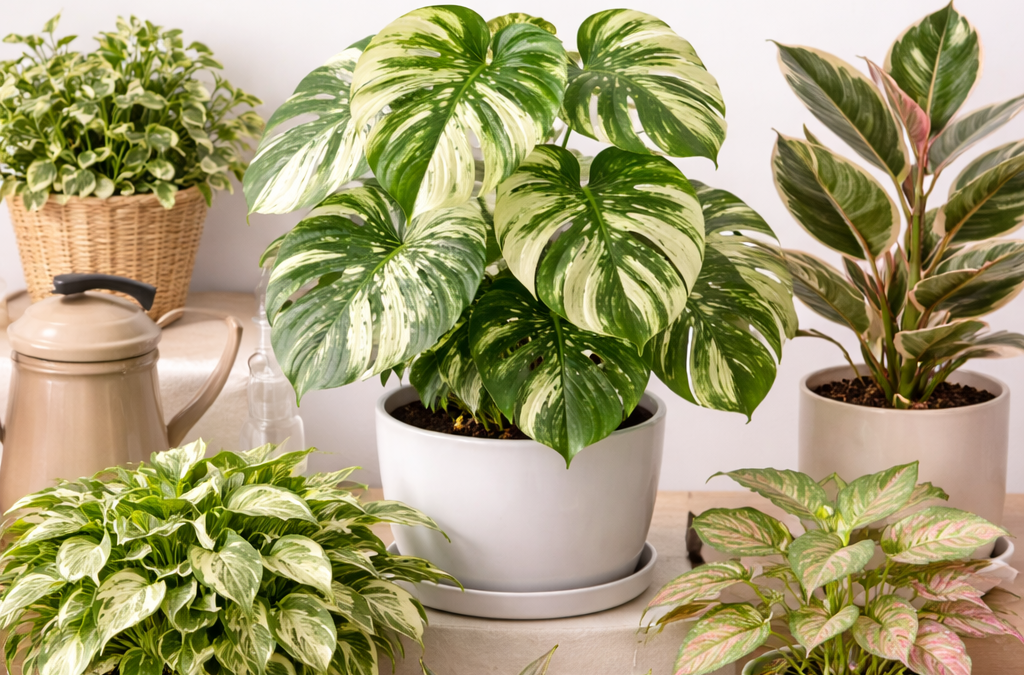 Variegated Houseplants: Best Types, Care & Light Guide