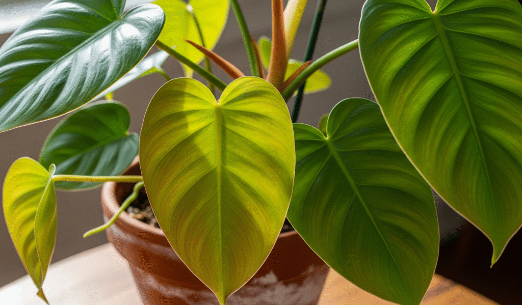 Philodendron is a popular and fast-growing group of indoor plants