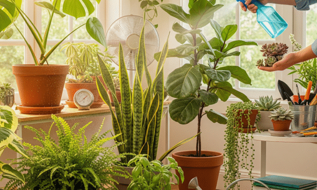 How to Care for Indoor Plants in Summer Heat