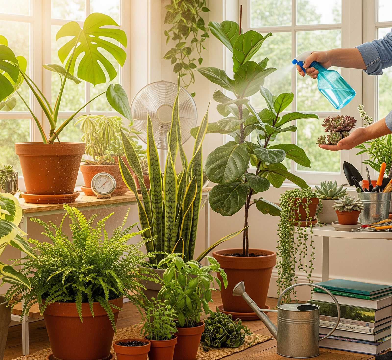 How to Care for Indoor Plants in Summer Heat