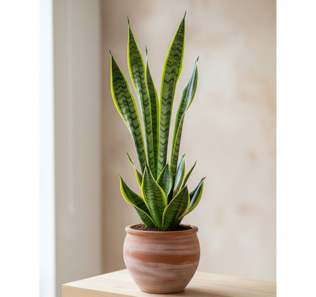 Snake Plant (Sansevieria) is  the most resilient indoor plants.