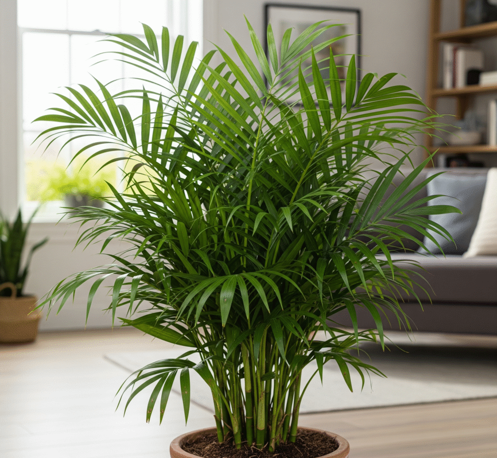 Bamboo Palm (Chamaedorea seifrizii) is the most elegant indoor plants
