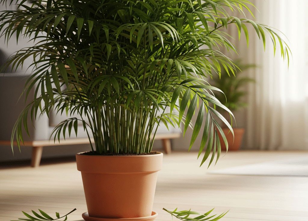 Bamboo Palm (Chamaedorea seifrizii) is a graceful and fast-growing indoor plant