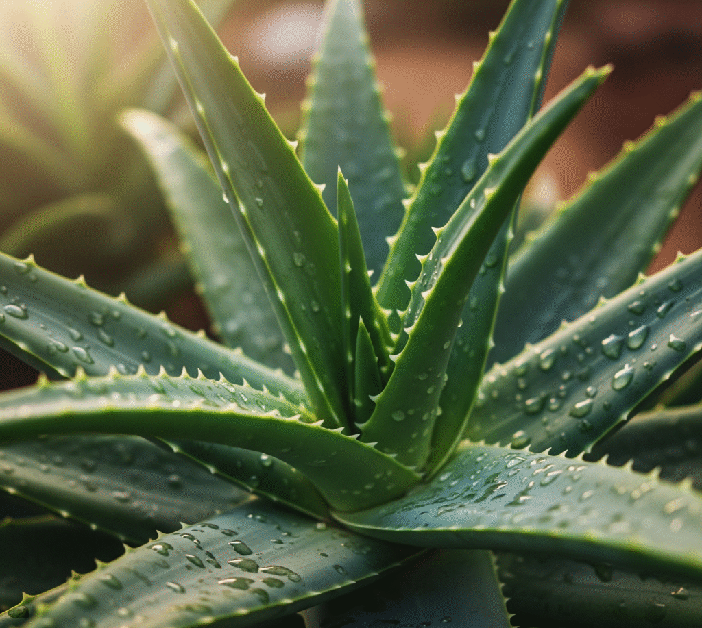 Aloe vera is the most practical and attractive indoor plants