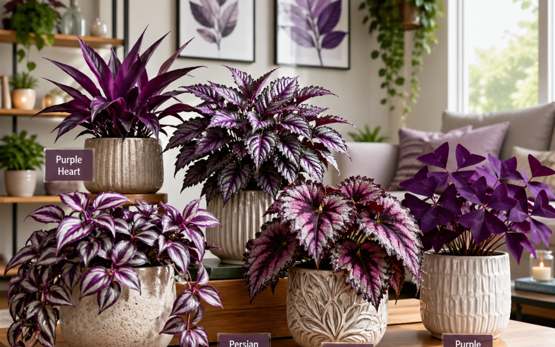 Captivating Colors: Exploring the Diversity of Indoor Purple Leaf Plants