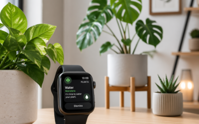 How You Can Maintain Your Indoor Plants with the Help of a Smartwatch 