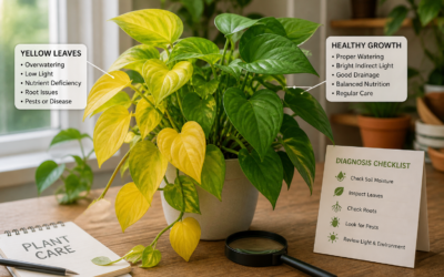 Why Are My Plant Leaves Turning Yellow? Causes & Fixes