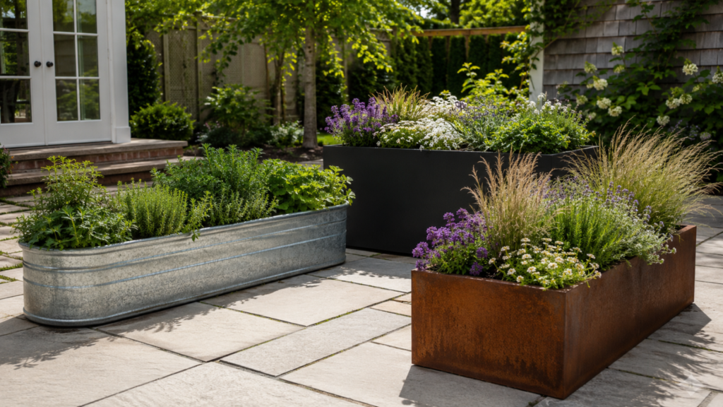 Metal Planter Box Ideas
