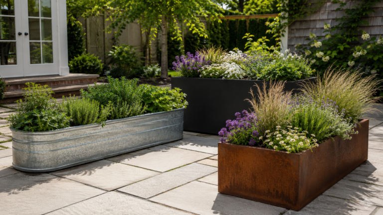 Metal Planter Box Ideas