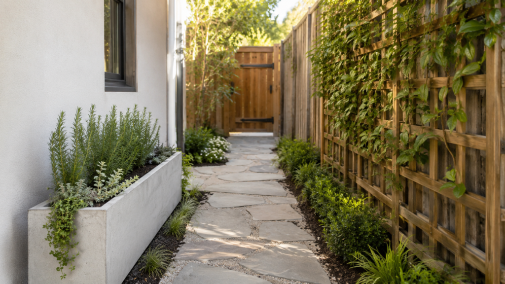 Side Yard Planter Ideas