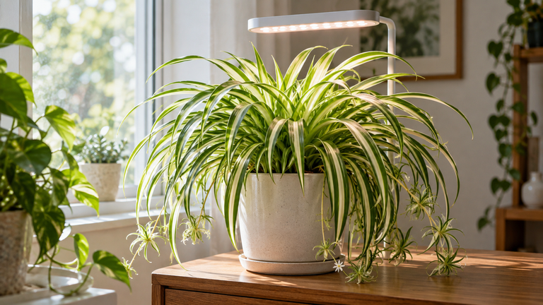Do Spider Plants Need a Grow Light